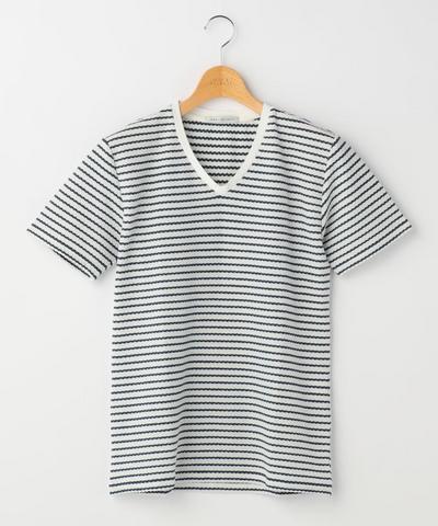 ぽこぽこボーダーTシャツ/MEN’S MELROSE ぽこぽこボーダーTシャツ/MEN’S MELROSE