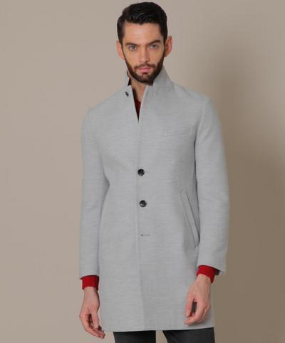 ポリエステルメルトンチェスターフィールドコート/MENS MELROSE(メンズメルローズ) ポリエステルメルトンチェスターフィールドコート/MENS MELROSE(メンズメルローズ)