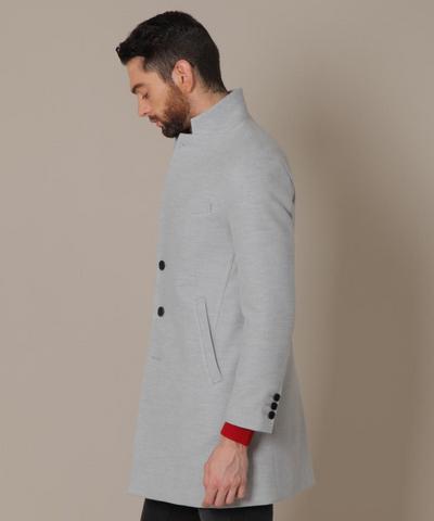 ポリエステルメルトンチェスターフィールドコート/MENS MELROSE(メンズメルローズ) ポリエステルメルトンチェスターフィールドコート/MENS MELROSE(メンズメルローズ)