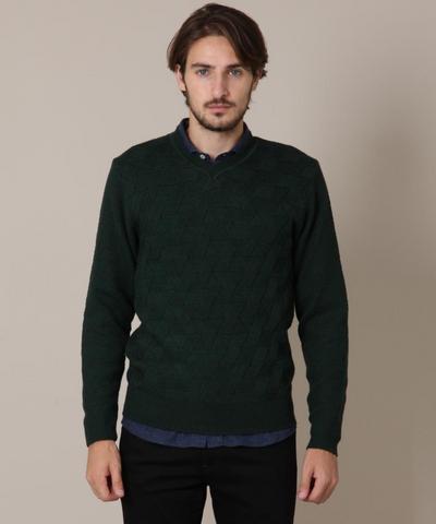 FOLCOウォッシャブルVネックニット/MENS MELROSE(メンズメルローズ) FOLCOウォッシャブルVネックニット/MENS MELROSE(メンズメルローズ)