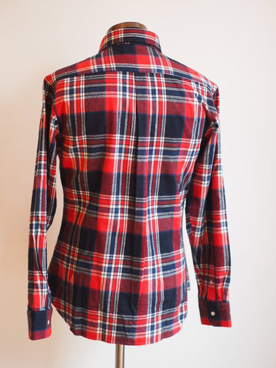 DUFFER×PSYCHO BUNNY NEL-CHECK SHIRT:サイコバニーネルシャツ DUFFER×PSYCHO BUNNY NEL-CHECK SHIRT:サイコバニーネルシャツ