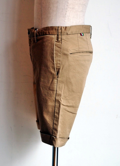 製品染め ストレッチショートパンツ/Orobianco(オロビアンコ) 製品染め ストレッチショートパンツ/Orobianco(オロビアンコ)