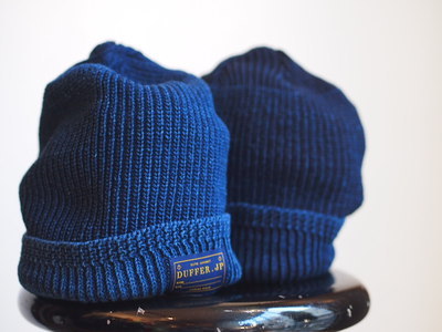 クリスマスギフトにもおすすめ!INDIGO KNIT CAP:インディゴニットキャップ/DUFFER(ダファー) クリスマスギフトにもおすすめ!INDIGO KNIT CAP:インディゴニットキャップ/DUFFER(ダファー)