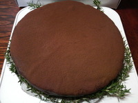 チョコレートケーキを…
