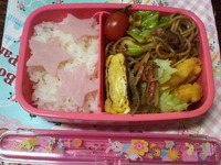 今日のお弁当