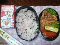 今日のお弁当