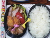 今日のお弁当