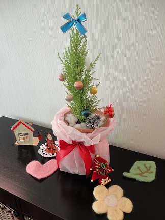 クリスマスツリー出来ました♪