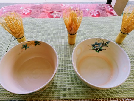 ひんやり冷たい「抹茶ラテ」もお楽しみいただきました(*^-^*)