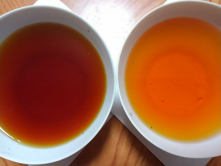 和紅茶のファーストフラッシュとセカンドフラッシュの面白い結果(*^-^*)