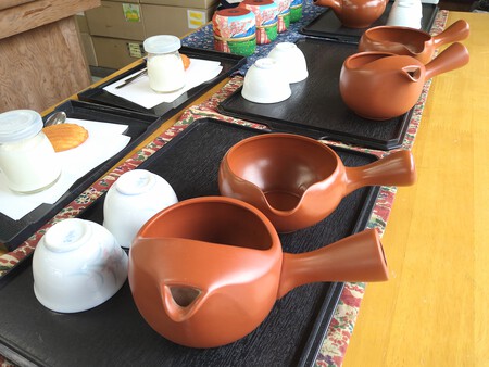 お店で「煎茶体験」(*^^*)