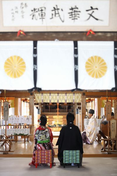 井伊谷宮で神前式挙式！浜松の和結婚式
