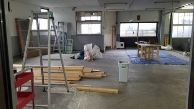 展示場の準備が続々と進んでおります 展示場の準備が続々と進んでおります
