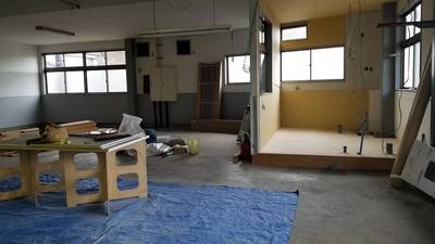 展示場の準備が続々と進んでおります 展示場の準備が続々と進んでおります