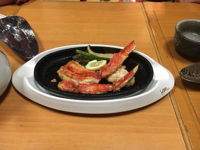 なんとも贅沢なディナー♪ なんとも贅沢なディナー♪