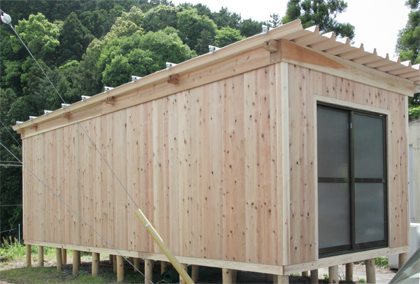 天竜型木造仮設住宅 （被災地支援） 天竜木材産地協同組合