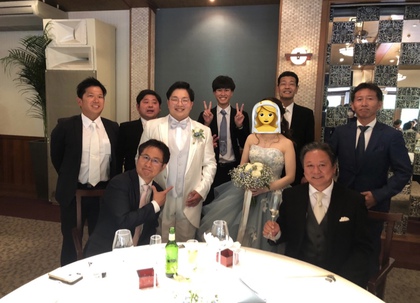 三賀メンバー結婚式