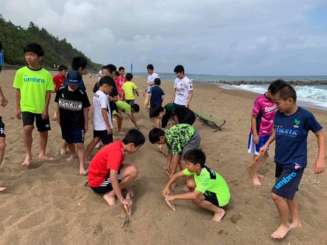 福井工業大学サッカー部 presents わんぱくビーチサッカー大会2019 福井工業大学サッカー部 presents わんぱくビーチサッカー大会2019