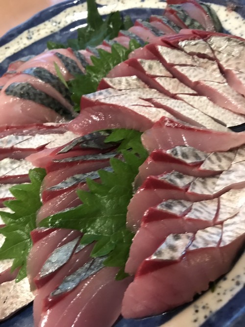 鯖の刺身 鯖の刺身