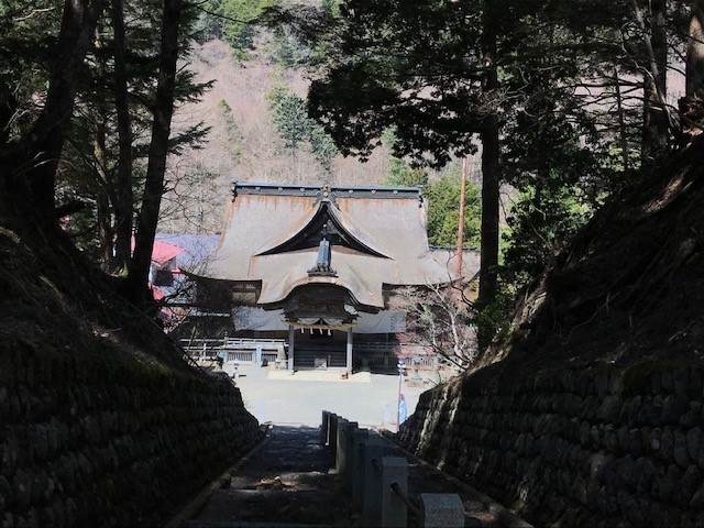 七面山 七面山