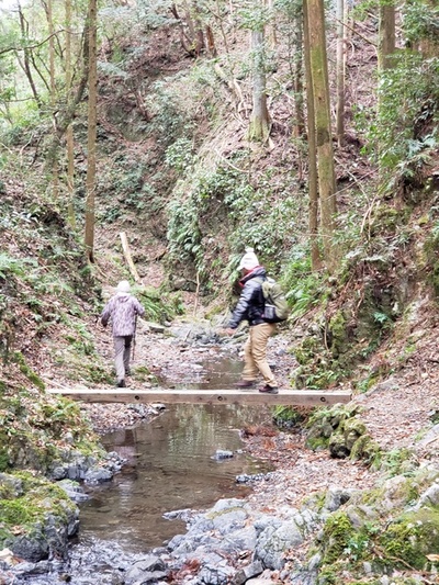 トレッキング in 葛布の滝 トレッキング in 葛布の滝