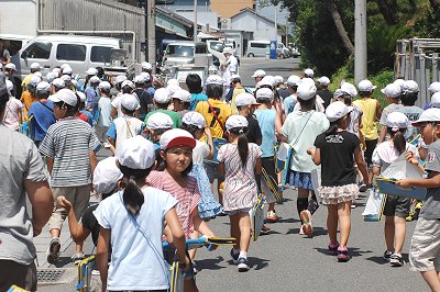 舞阪小学校3年生 元気チャージで質問元気!