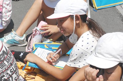 舞阪小学校3年生 元気チャージで質問元気!