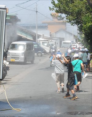 ありがとう!舞阪小学校3年生に夏の洗礼