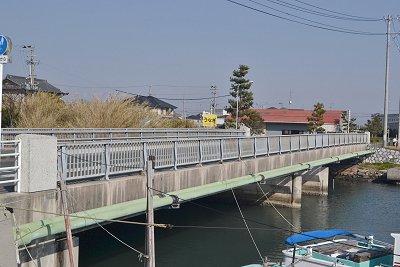 村櫛方面橋めぐり　リゾートへの入口　汽船場橋