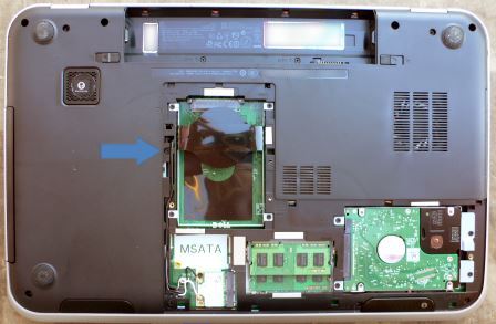 Inspiron15 <---> Inspiron17R 光学ドライブ 交換