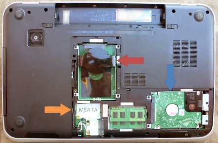 Inspiron15 <---> Inspiron17R 光学ドライブ 交換