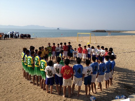 御立岬ビーチサッカーフェスティバル2012