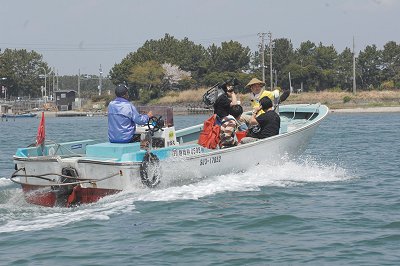 弁天島潮干狩り　船で行く楽しみ　弁天島潮見表2012