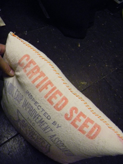 VINTAGE SEEDS BAG CUSION 4