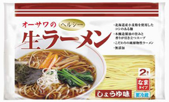 オーサワの生ラーメン、テンペ