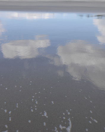 今年はじめての海水 今年はじめての海水