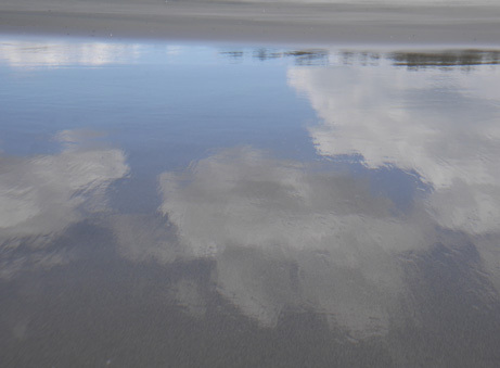 今年はじめての海水 今年はじめての海水