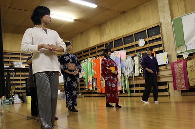 姫様ウォーキング稽古