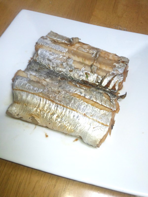 タチウオの煮付け