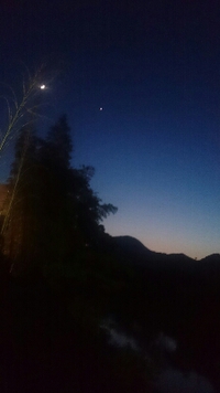 澄みきった夜空に。 2015/05/22 22:57:58