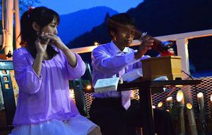 ホタル鑑賞会&古典楽器演奏会in東栄2014 ホタル鑑賞会&古典楽器演奏会in東栄2014