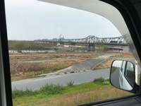 掛塚橋の工事