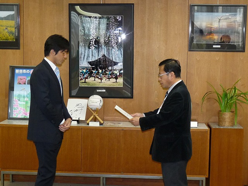 鈴木望・元磐田市長と署名運動