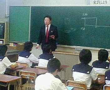 原野谷中学キャリア教育(JC)