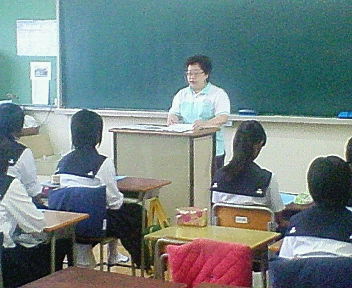 原野谷中学キャリア教育(JC)