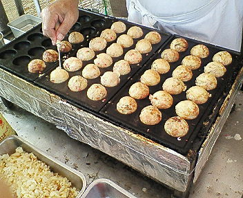 原田駅のたこ焼き