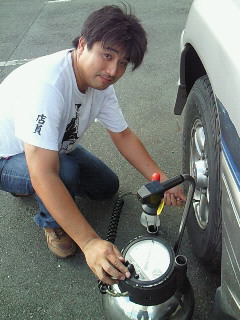 ランクルに格上げ、大野さん緊急参戦
