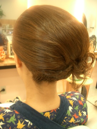 　浜松祭り髪型アップ～粋の和風祭りアップ～