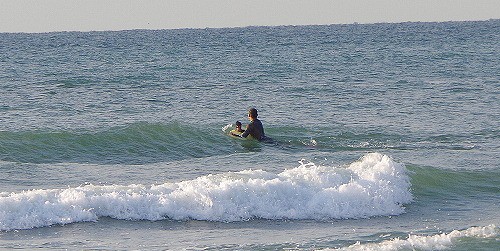 海中からの写真