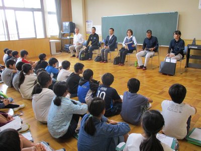 小中高でのキャリア教育授業